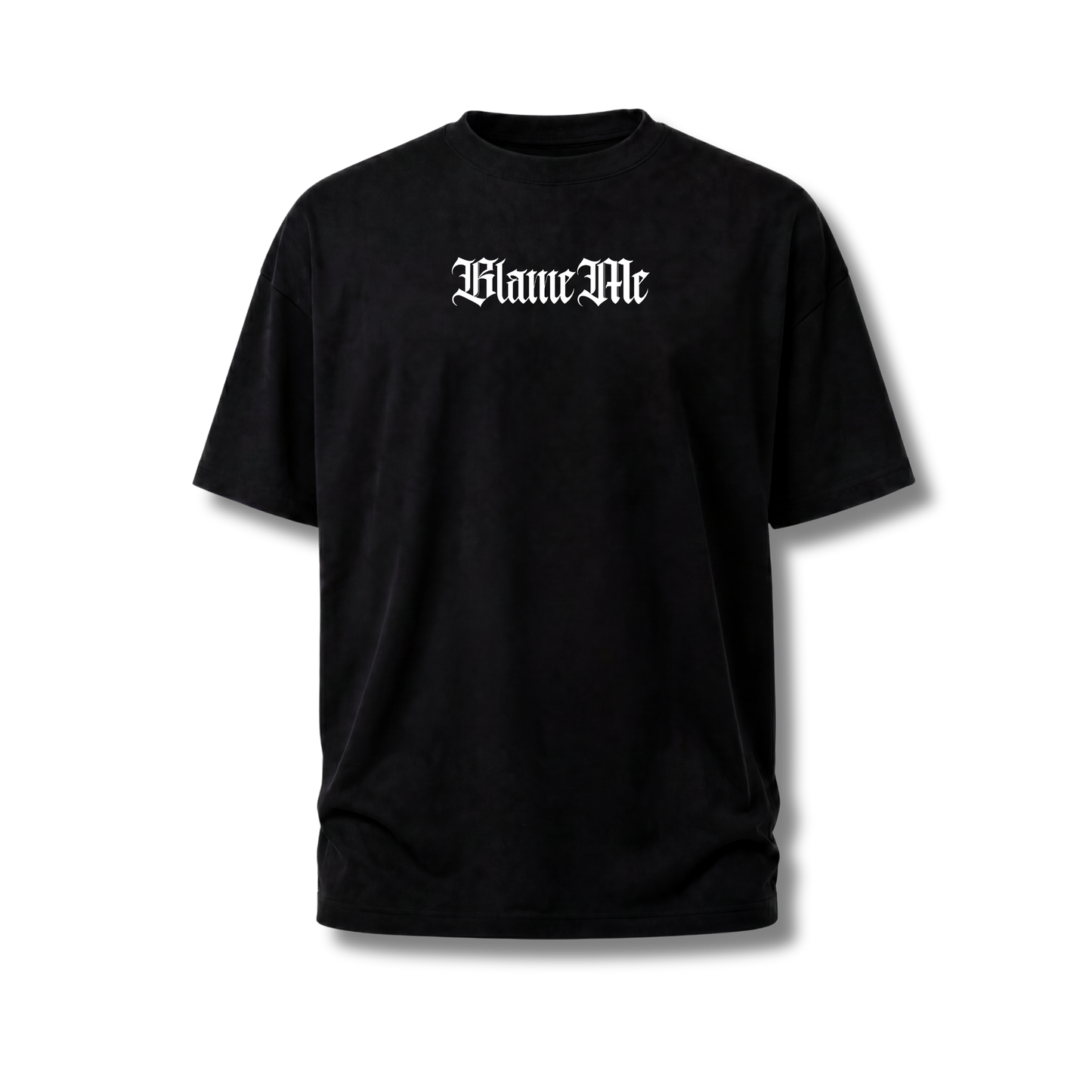 Blame Me White Shirt – Loose Fit