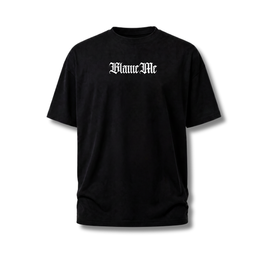 Blame Me White Shirt – Loose Fit