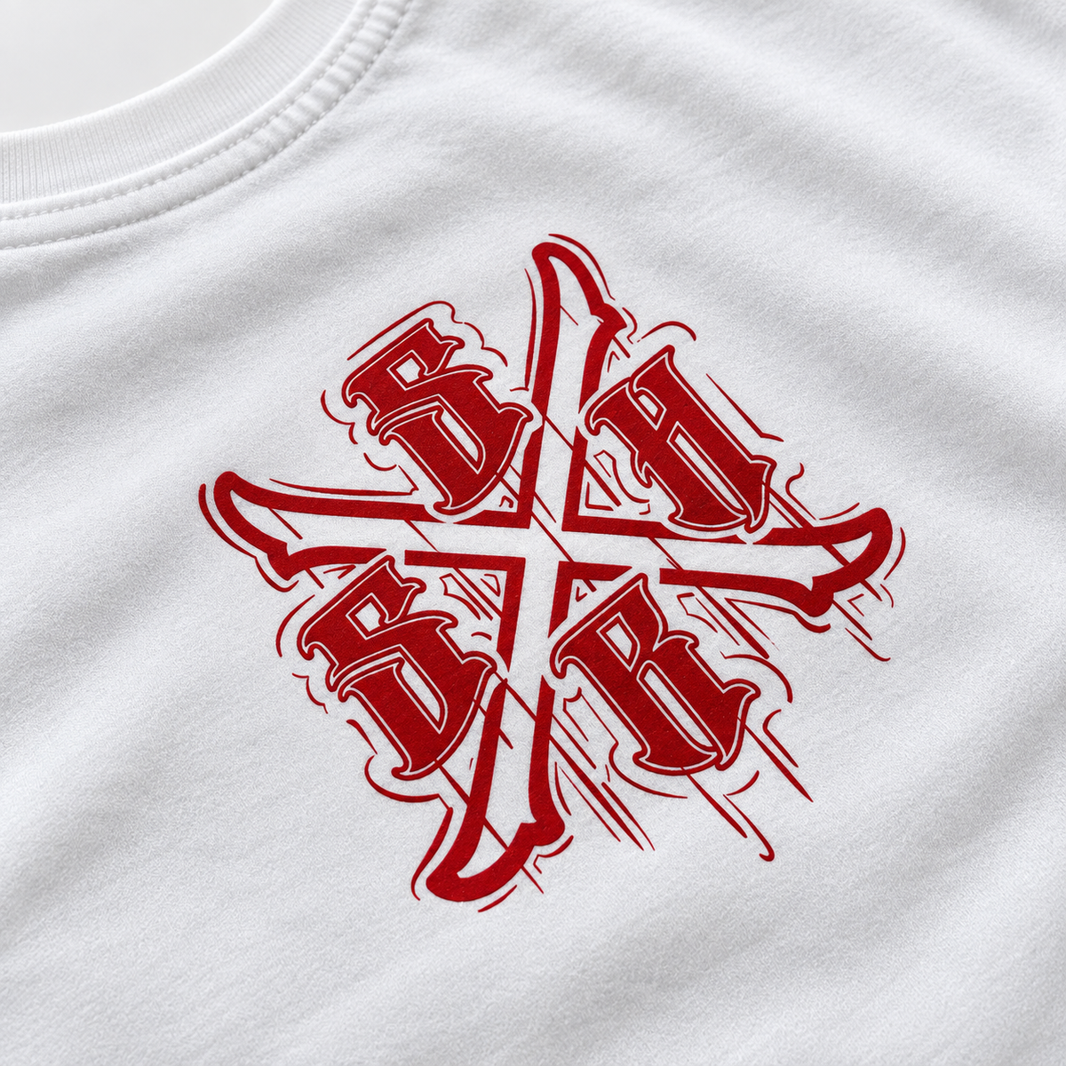 NY Hardcore White – Regular Fit