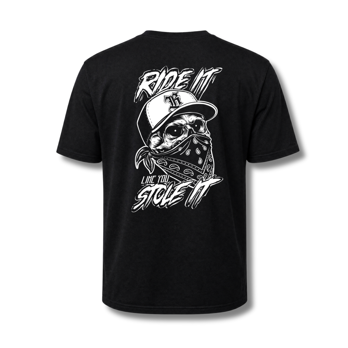 Ride It Like You Stole It Black - Regular Fit