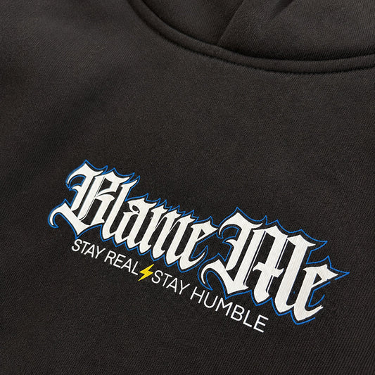 Stay real Stay humble blue Hoodie