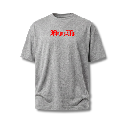 Blame Me Red Shirt – Loose Fit