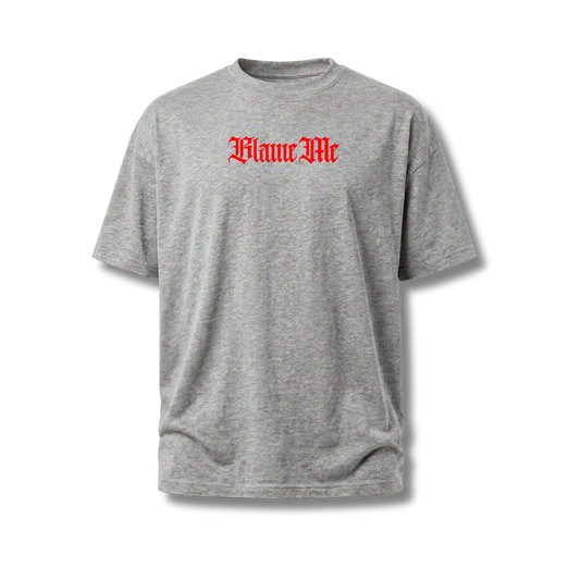 Blame Me Red Shirt – Loose Fit