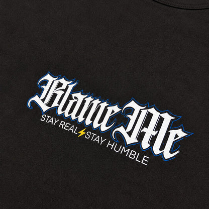 Stay Real Stay Humble Blue Shirt – Regular Fit